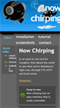 Mobile Screenshot of nowchirping.mozdev.org