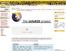 Tablet Screenshot of inforss.mozdev.org