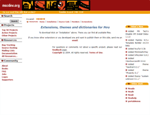 Tablet Screenshot of nvuext.mozdev.org