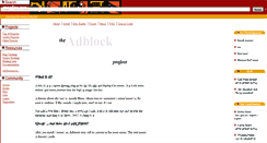 Desktop Screenshot of adblock.mozdev.org