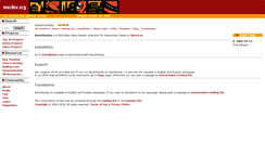 Desktop Screenshot of newsmonkey.mozdev.org