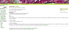 Desktop Screenshot of cookiemanager.mozdev.org