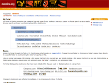Tablet Screenshot of myportal.mozdev.org