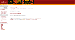 Desktop Screenshot of greasemonkey.mozdev.org