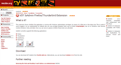 Desktop Screenshot of isadmin.mozdev.org