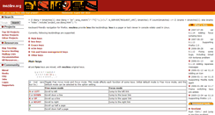 Desktop Screenshot of mozless.mozdev.org