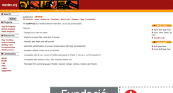 Desktop Screenshot of guifiproxy.mozdev.org