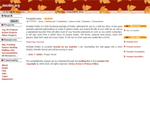 Tablet Screenshot of portablefirefox.mozdev.org
