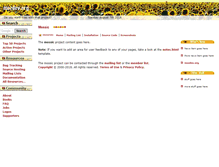 Tablet Screenshot of mossic.mozdev.org