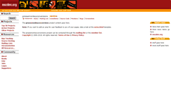 Desktop Screenshot of greasemonkeyconversions.mozdev.org