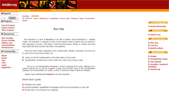 Desktop Screenshot of anykey.mozdev.org