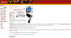 Desktop Screenshot of gnomefx.mozdev.org