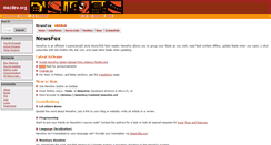 Desktop Screenshot of newsfox.mozdev.org