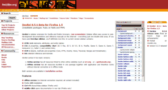 Desktop Screenshot of devboi.mozdev.org