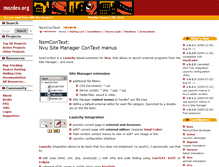 Tablet Screenshot of nsmcontext.mozdev.org