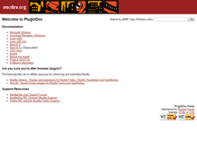 Tablet Screenshot of plugindoc.mozdev.org