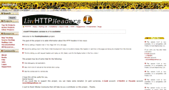 Desktop Screenshot of livehttpheaders.mozdev.org