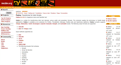 Desktop Screenshot of padma.mozdev.org