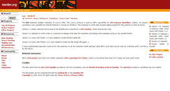 Desktop Screenshot of lsid.mozdev.org