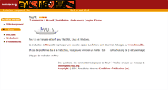 Desktop Screenshot of nvufr.mozdev.org