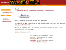 Tablet Screenshot of nvufr.mozdev.org