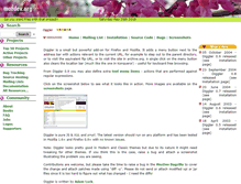 Tablet Screenshot of diggler.mozdev.org