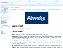 Tablet Screenshot of amoeba.mozdev.org