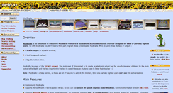 Desktop Screenshot of mozbraille.mozdev.org