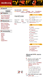 Mobile Screenshot of handcoder.mozdev.org