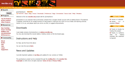 Desktop Screenshot of gcontactsync.mozdev.org