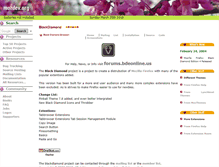 Tablet Screenshot of blackdiamond.mozdev.org