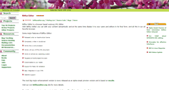 Desktop Screenshot of bitfluxeditor.mozdev.org