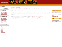 Tablet Screenshot of firenation.mozdev.org