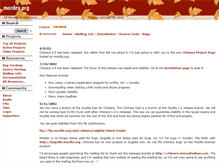 Tablet Screenshot of chimera.mozdev.org
