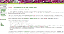 Desktop Screenshot of bookie.mozdev.org