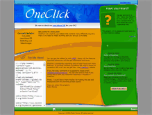 Tablet Screenshot of oneclick.mozdev.org