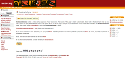 Desktop Screenshot of bookmarkshome.mozdev.org