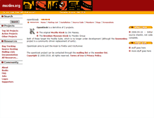 Tablet Screenshot of openkiosk.mozdev.org