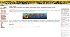 Desktop Screenshot of gaeilge.mozdev.org
