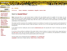 Tablet Screenshot of dino.mozdev.org