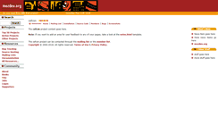 Desktop Screenshot of cefcon.mozdev.org