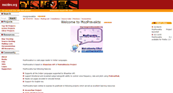 Desktop Screenshot of mozpravakta.mozdev.org