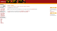 Desktop Screenshot of nextmuni.mozdev.org
