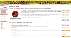 Desktop Screenshot of needlesearch.mozdev.org