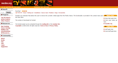 Desktop Screenshot of foxtrail.mozdev.org