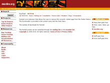 Tablet Screenshot of foxtrail.mozdev.org