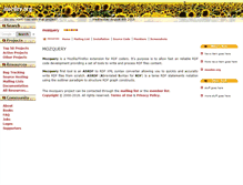 Tablet Screenshot of mozquery.mozdev.org