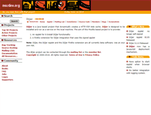Tablet Screenshot of dijjer.mozdev.org