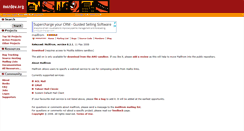 Desktop Screenshot of mailfrom.mozdev.org