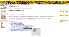 Desktop Screenshot of messageidfinder.mozdev.org